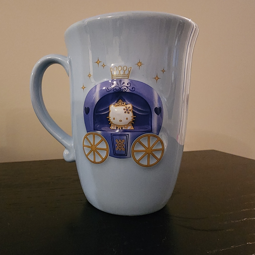 Extremely Rare Vintage Sanrio Hello Kitty Cinderella Mug 2003 - Picture 2 of 4